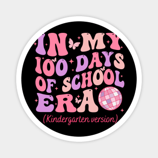 In My 100 Days of School Era, Retro Kindergarten Teacher Magnet